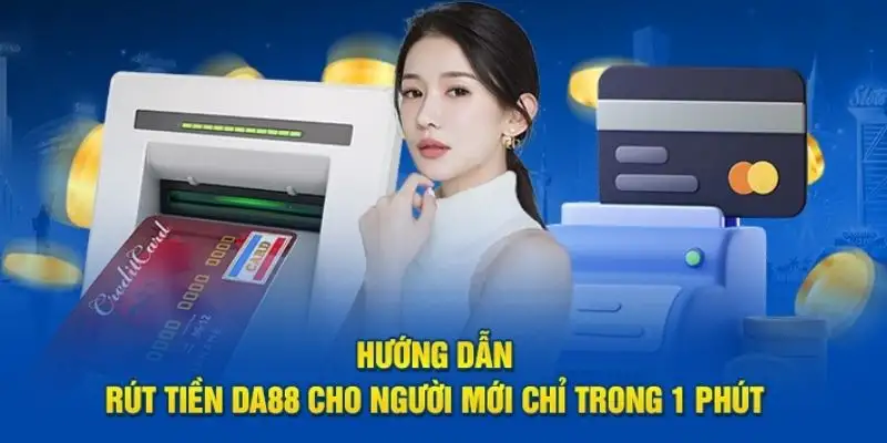 Rút tiền DA88 – Đảm bảo an toàn minh bạch cho người chơi