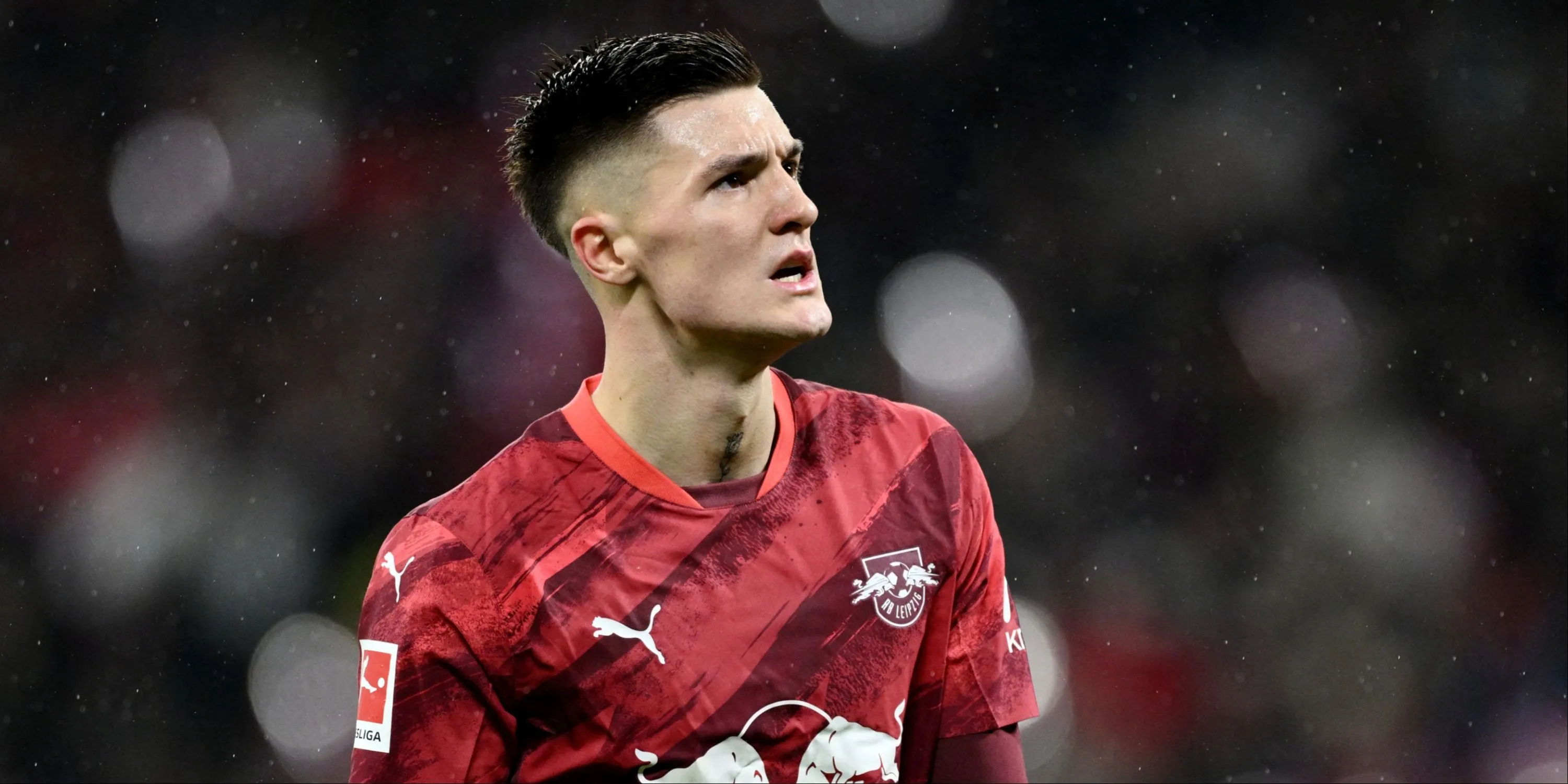 Benjamin Šeško trong màu áo RB Leipzig