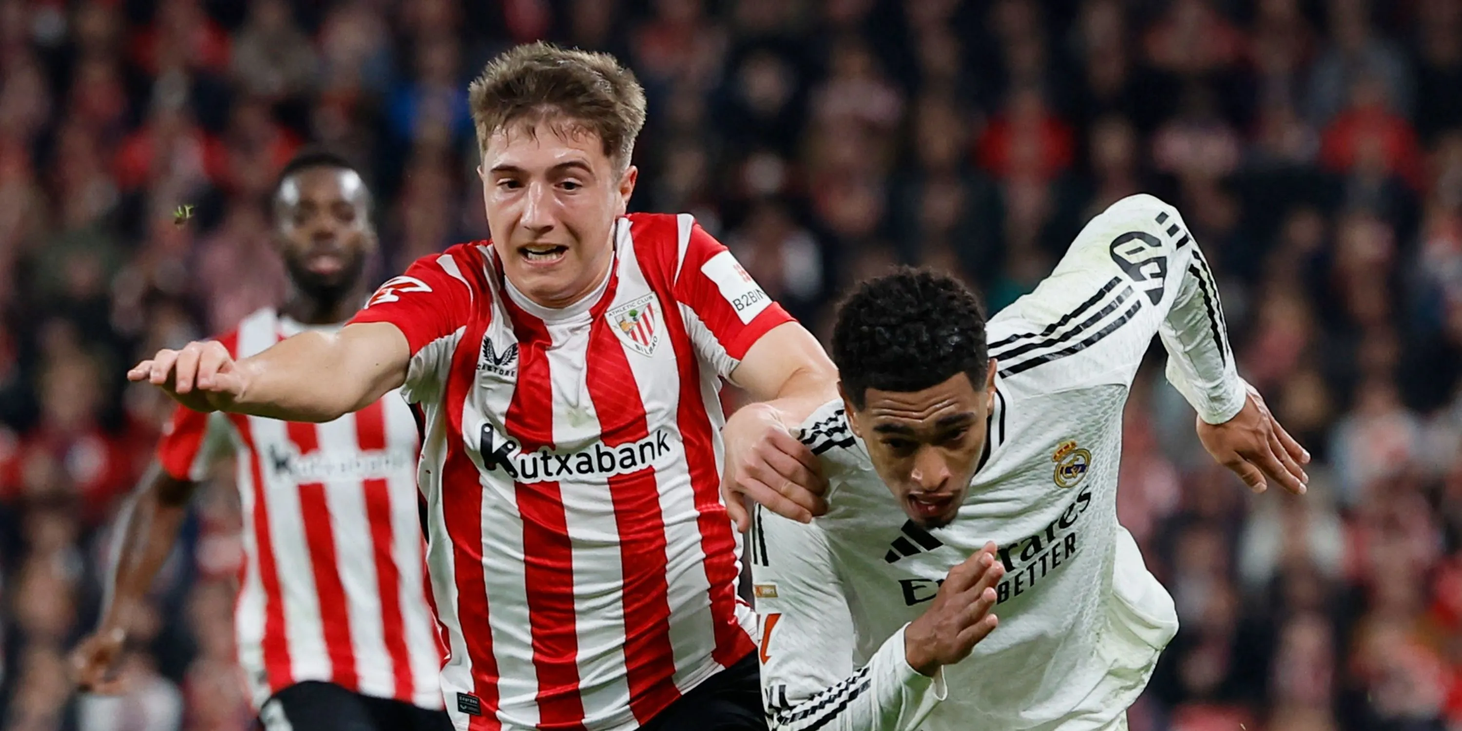 Mikel Jauregizar trong màu áo Athletic Bilbao mùa giải 2024/25