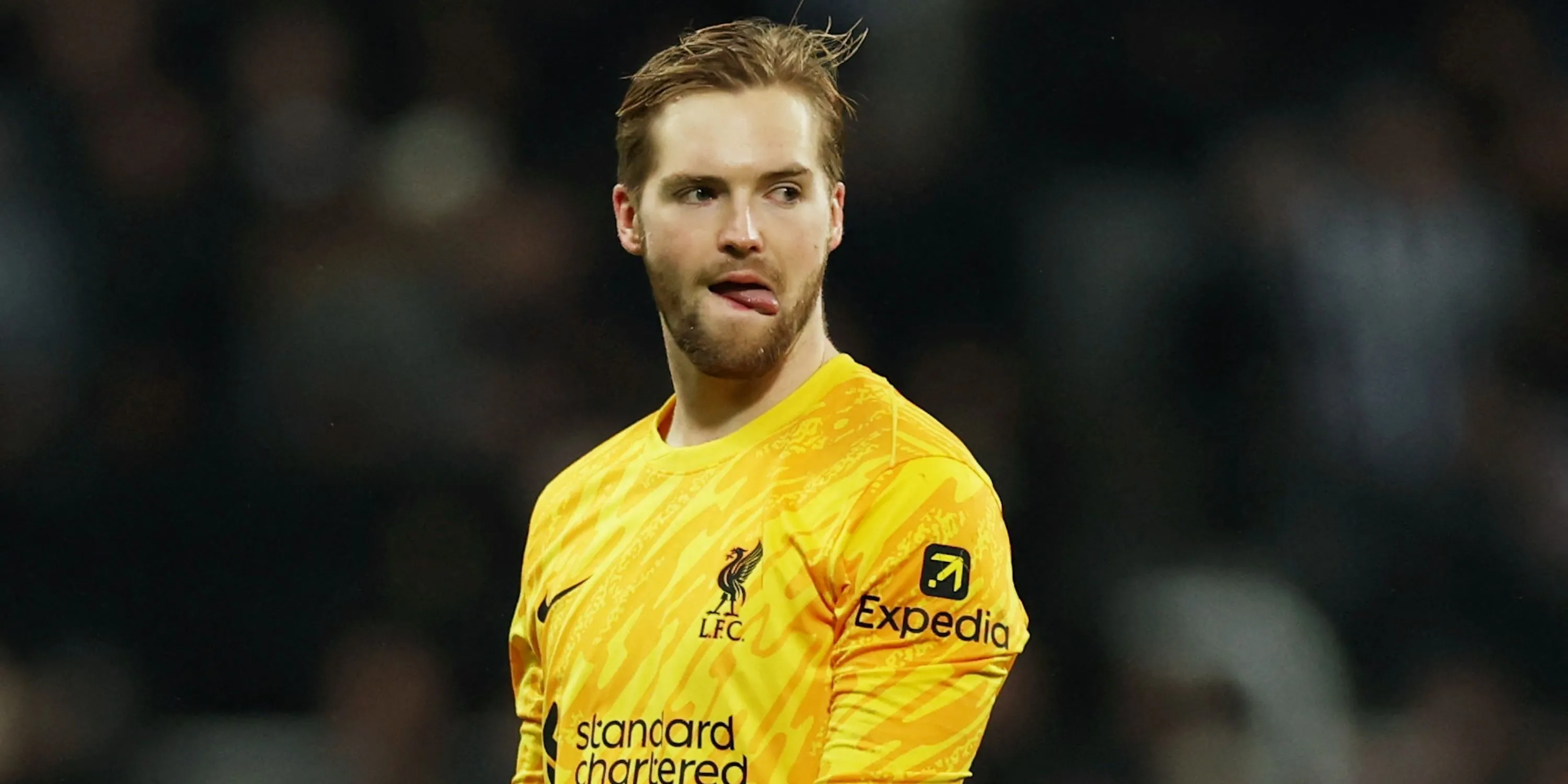Thủ môn Caoimhin Kelleher của Liverpool, mục tiêu chuyển nhượng của Aston Villa