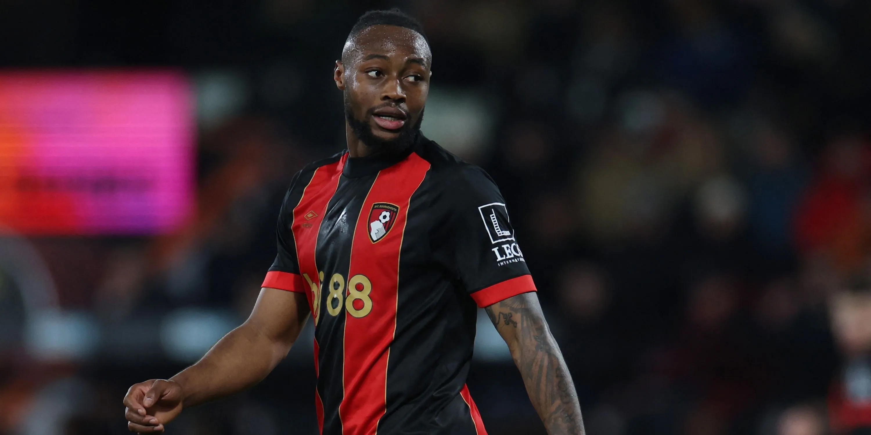 Tiền đạo Antoine Semenyo trong màu áo AFC Bournemouth