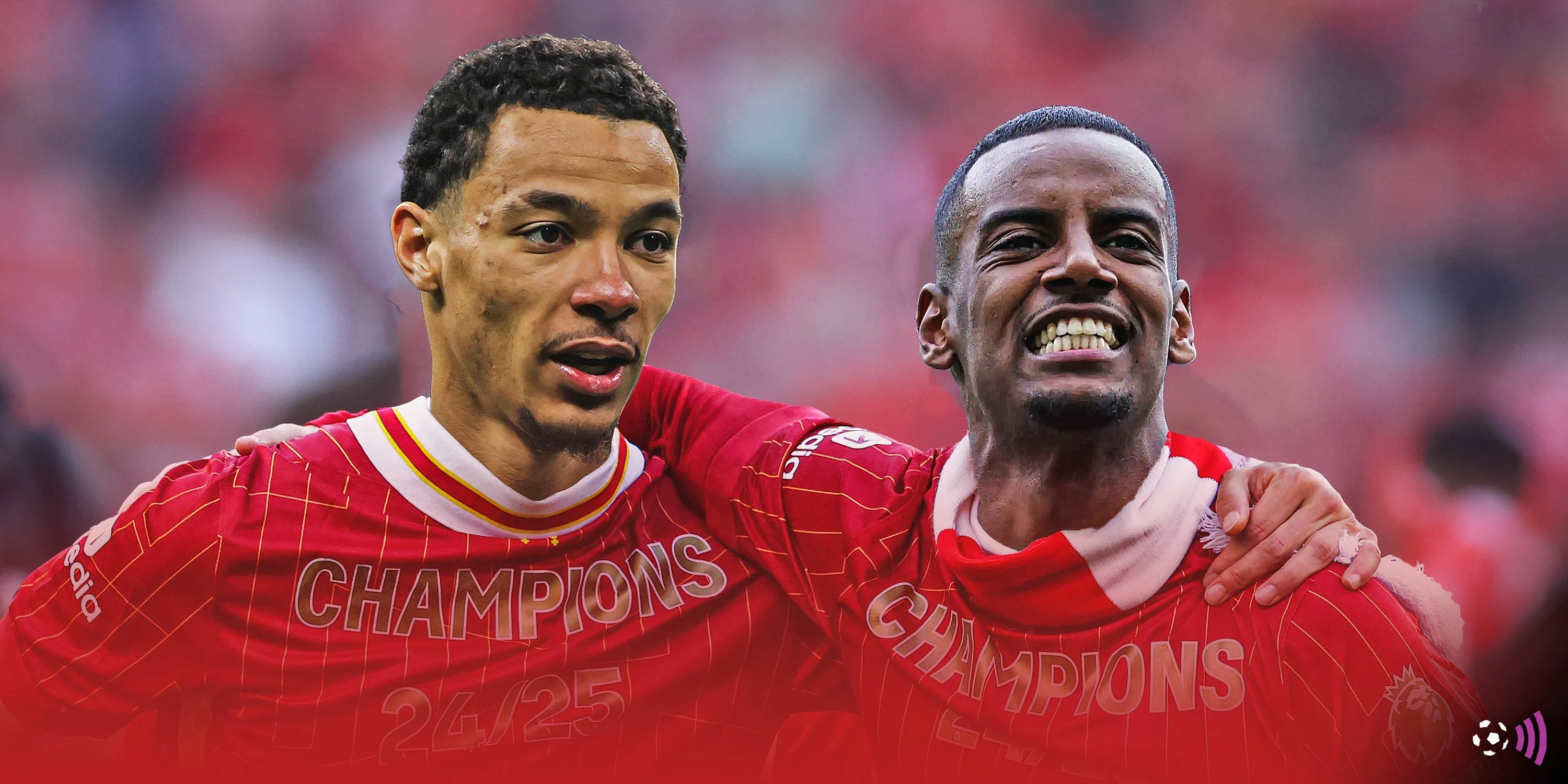 Các tiền đạo mục tiêu tiềm năng của Liverpool: Ekitike và Isak