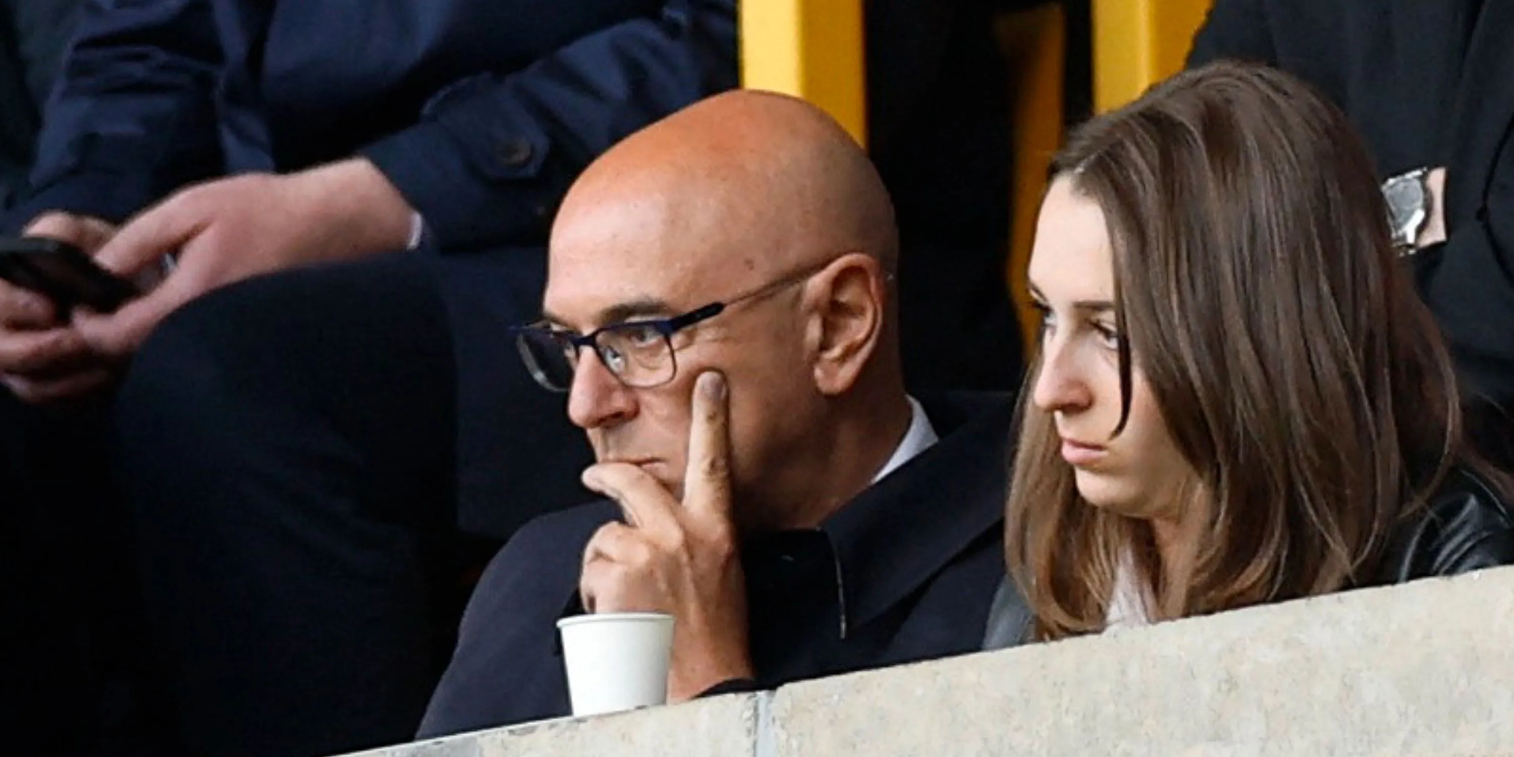 Chủ tịch Daniel Levy của Tottenham trong một trận đấu Premier League