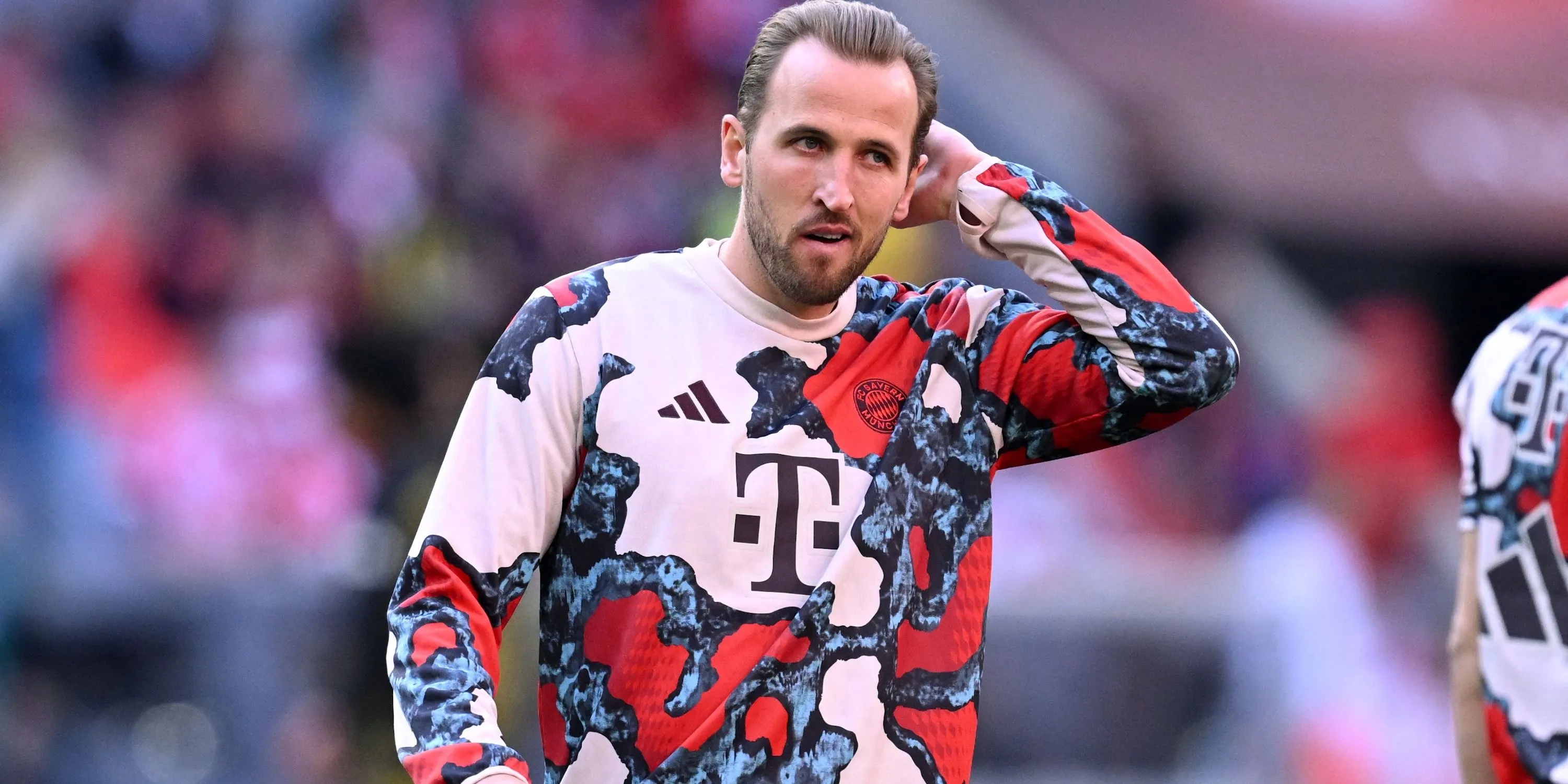 Harry Kane trong màu áo câu lạc bộ Bayern Munich