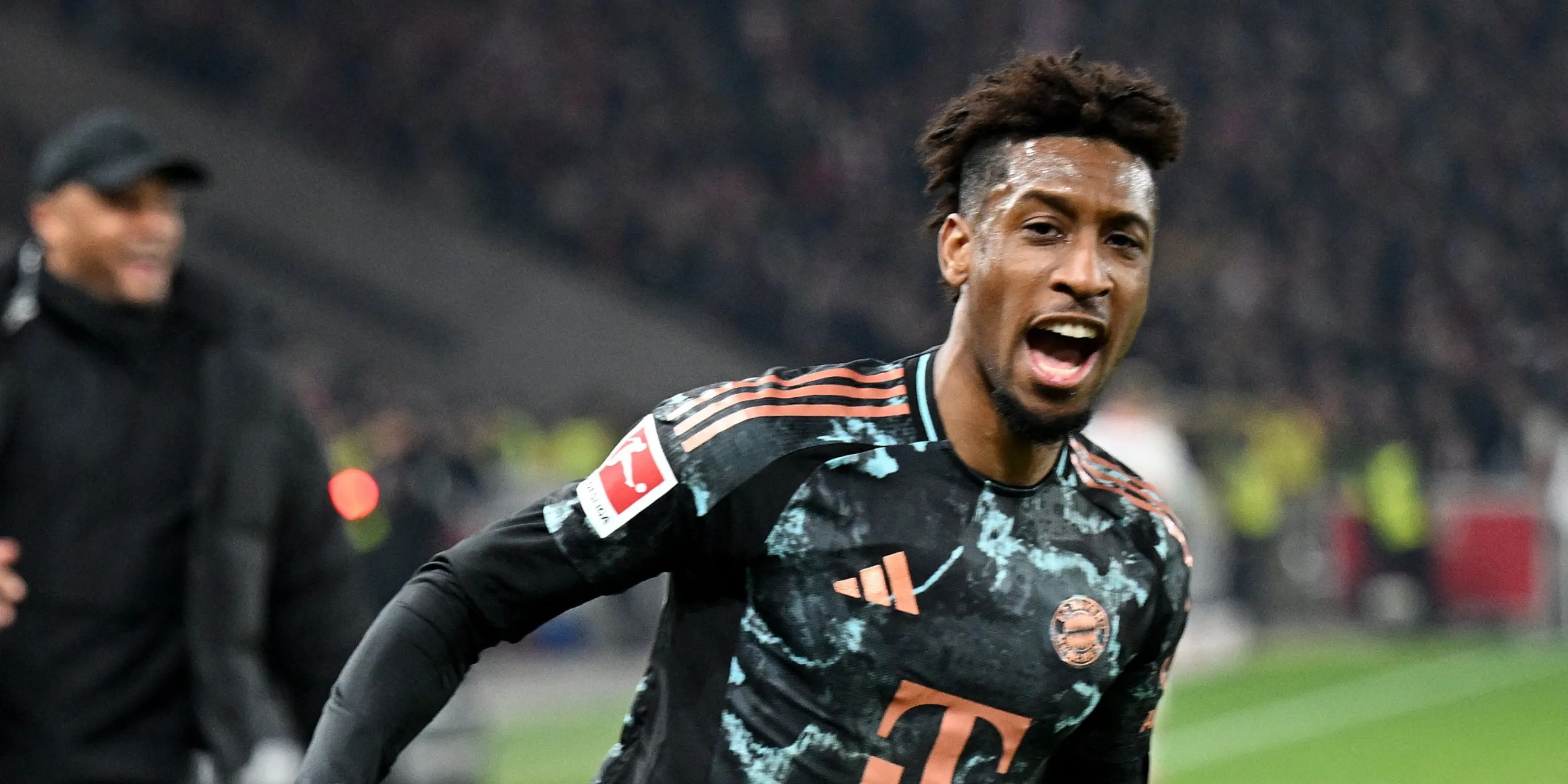 Kingsley Coman của Bayern Munich thi đấu tại Bundesliga