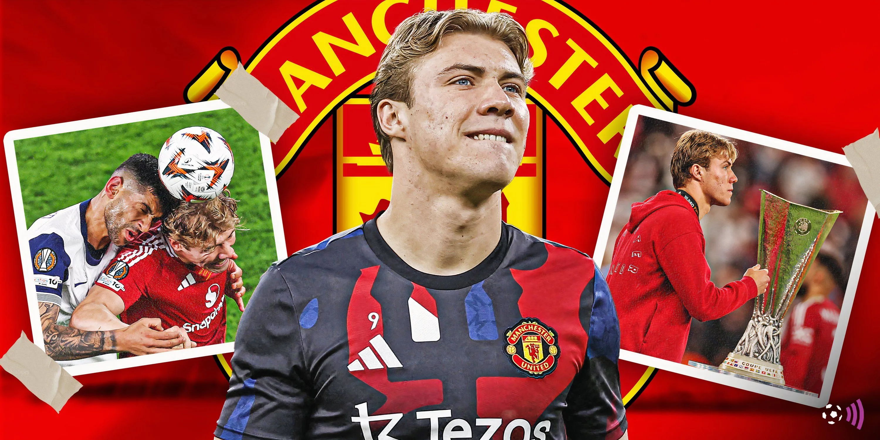 Rasmus Hojlund thi đấu cho Manchester United tại Premier League
