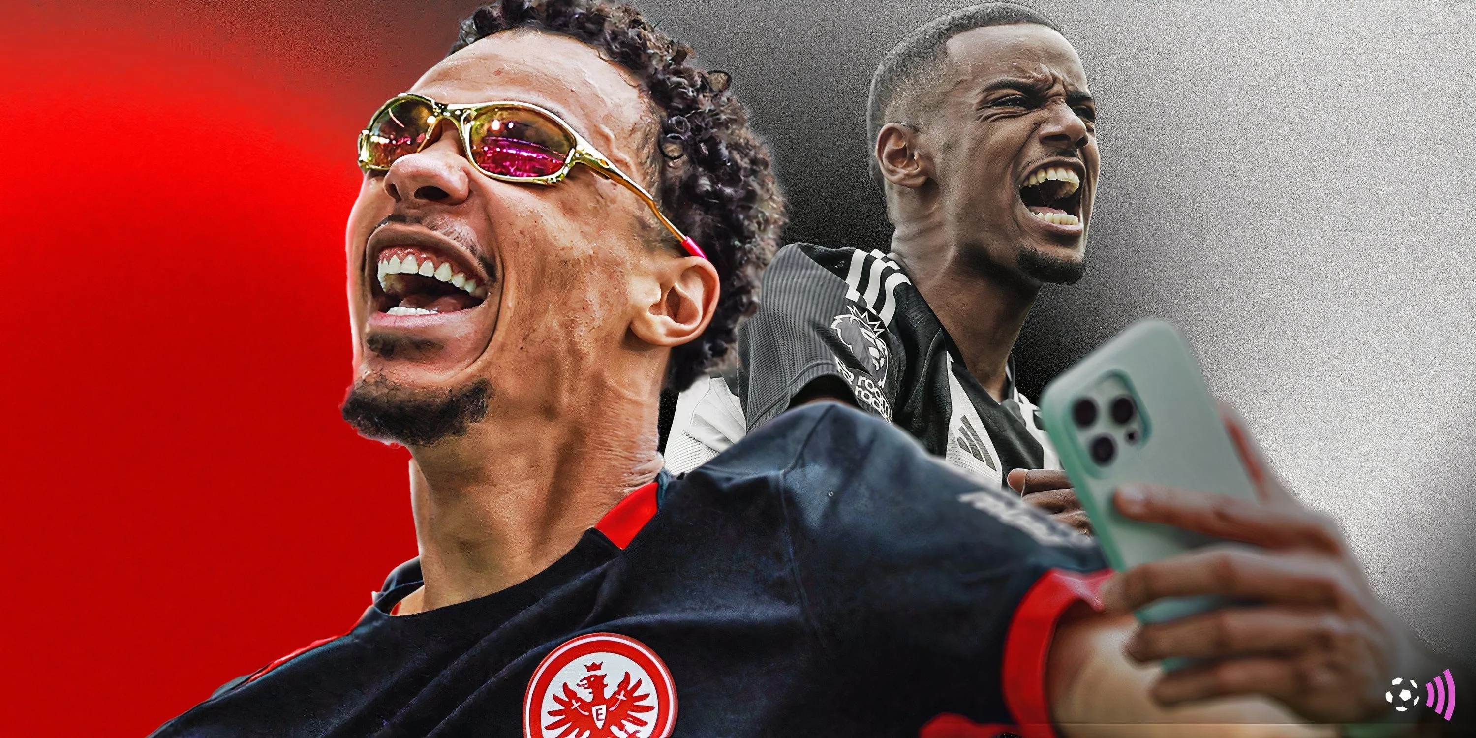 Alexander Isak và Hugo Ekitike trong màu áo Liverpool, thể hiện sức mạnh hàng công mới dưới thời Arne Slot