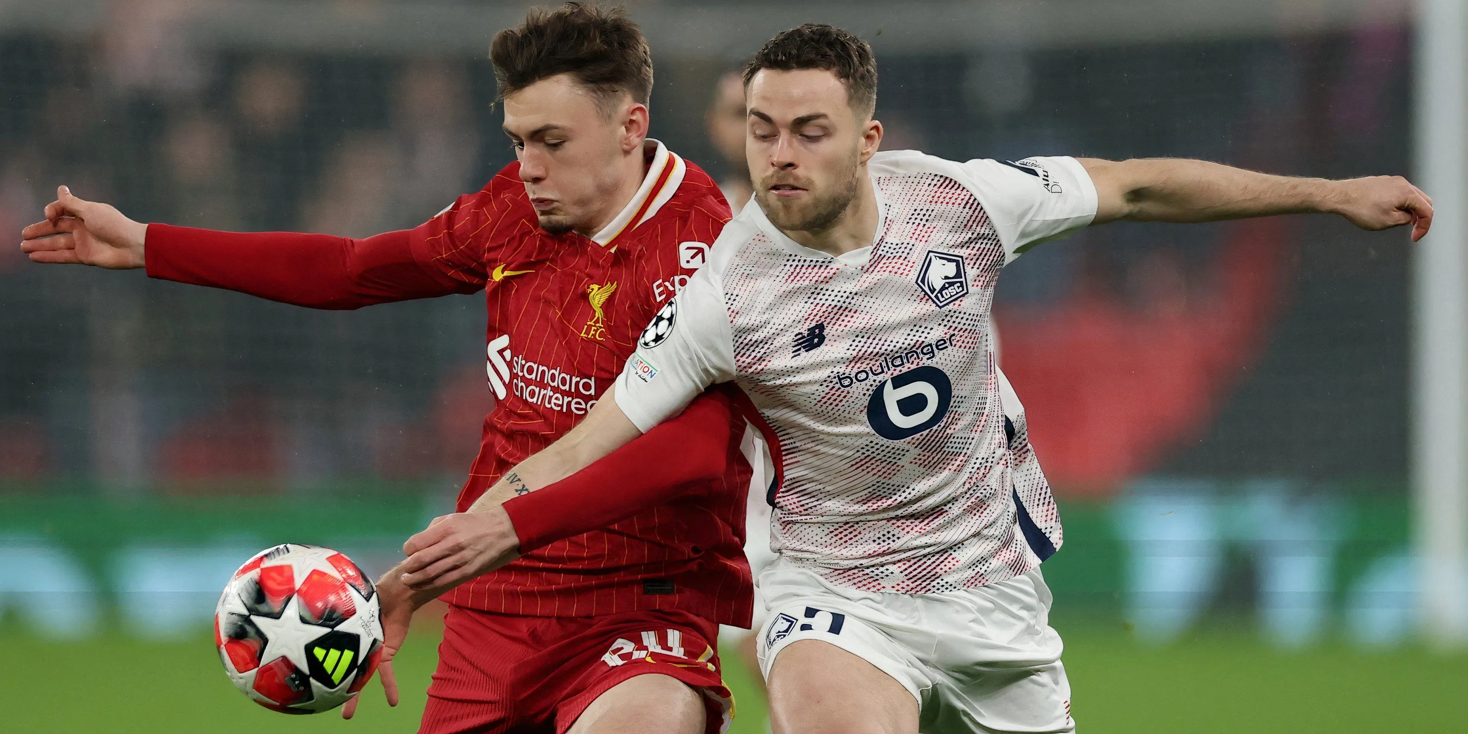 Gabriel Gudmundsson trong màu áo câu lạc bộ Lille tại Ligue 1