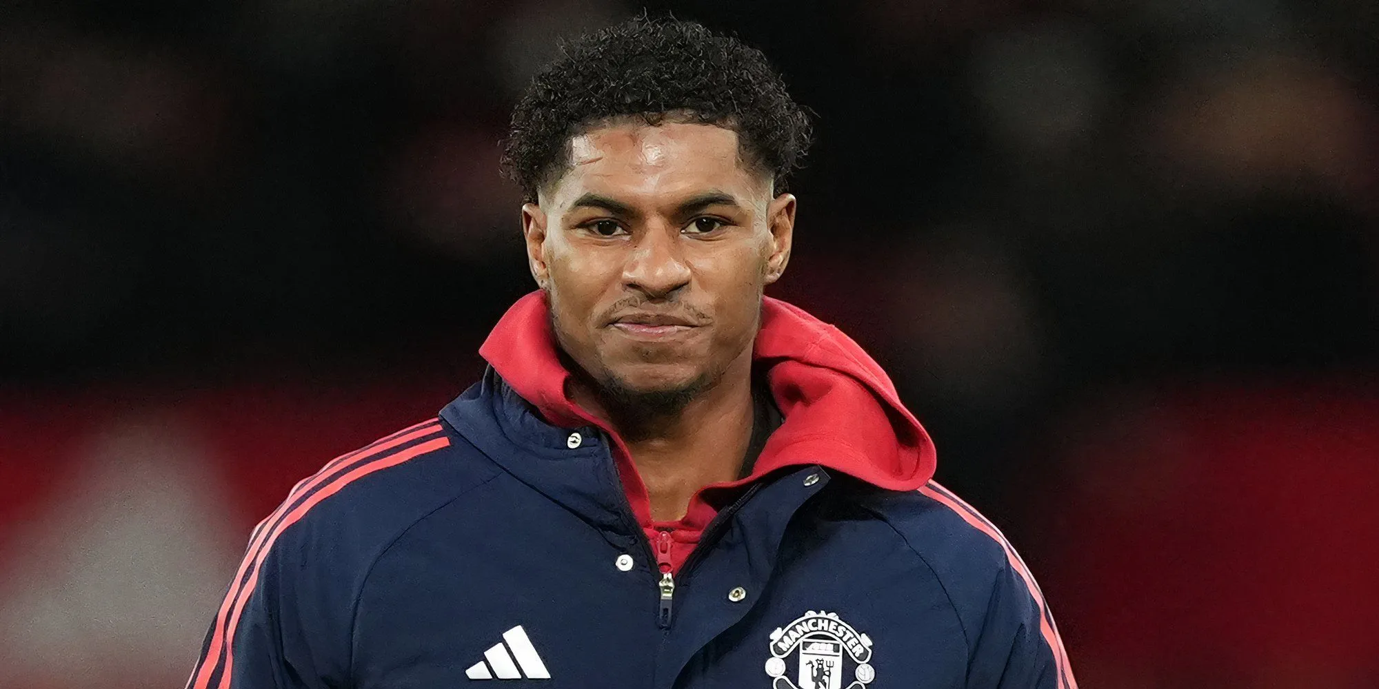 Marcus Rashford trong buổi tập của Manchester United