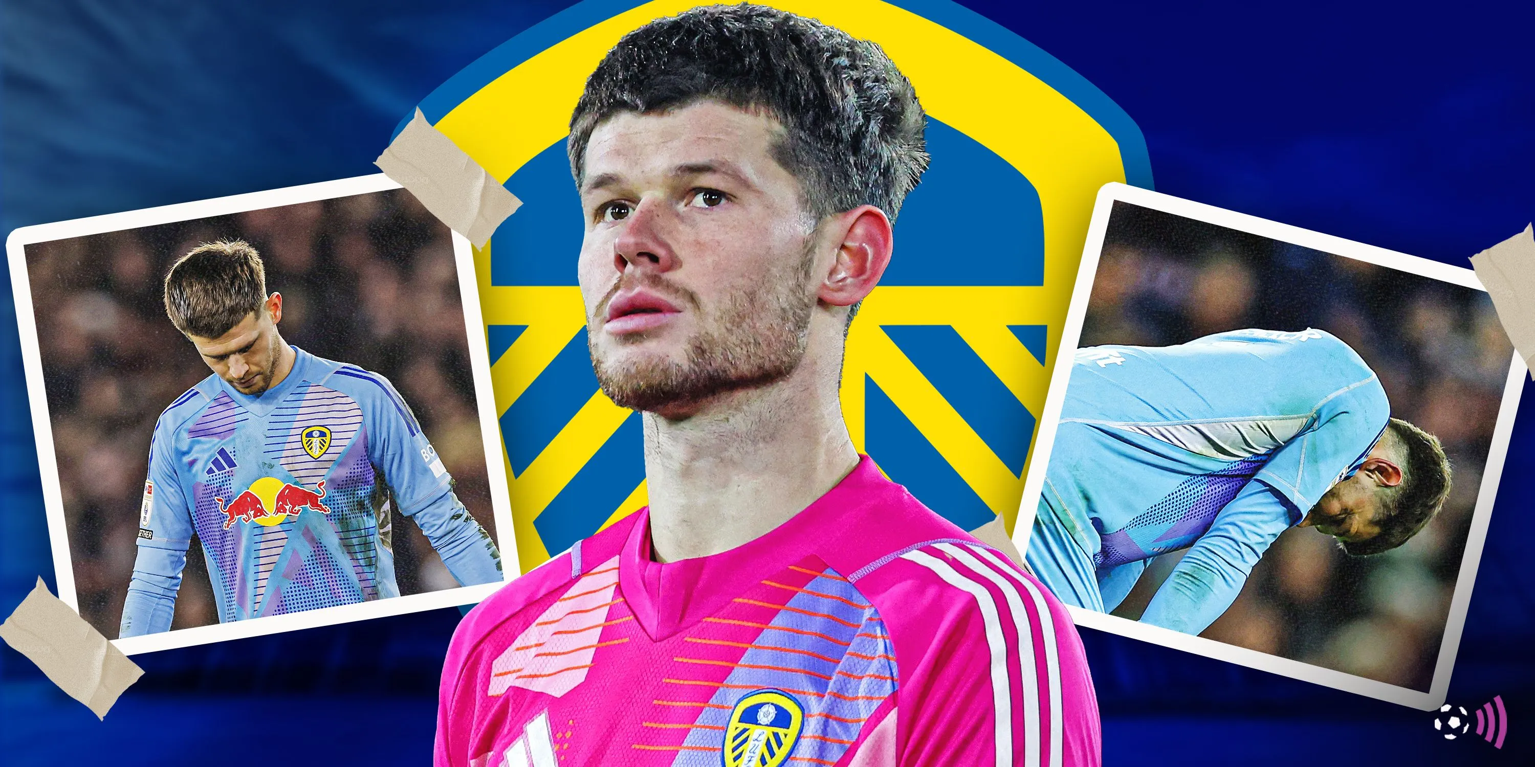 Thủ môn Illan Meslier của Leeds United trong trận đấu