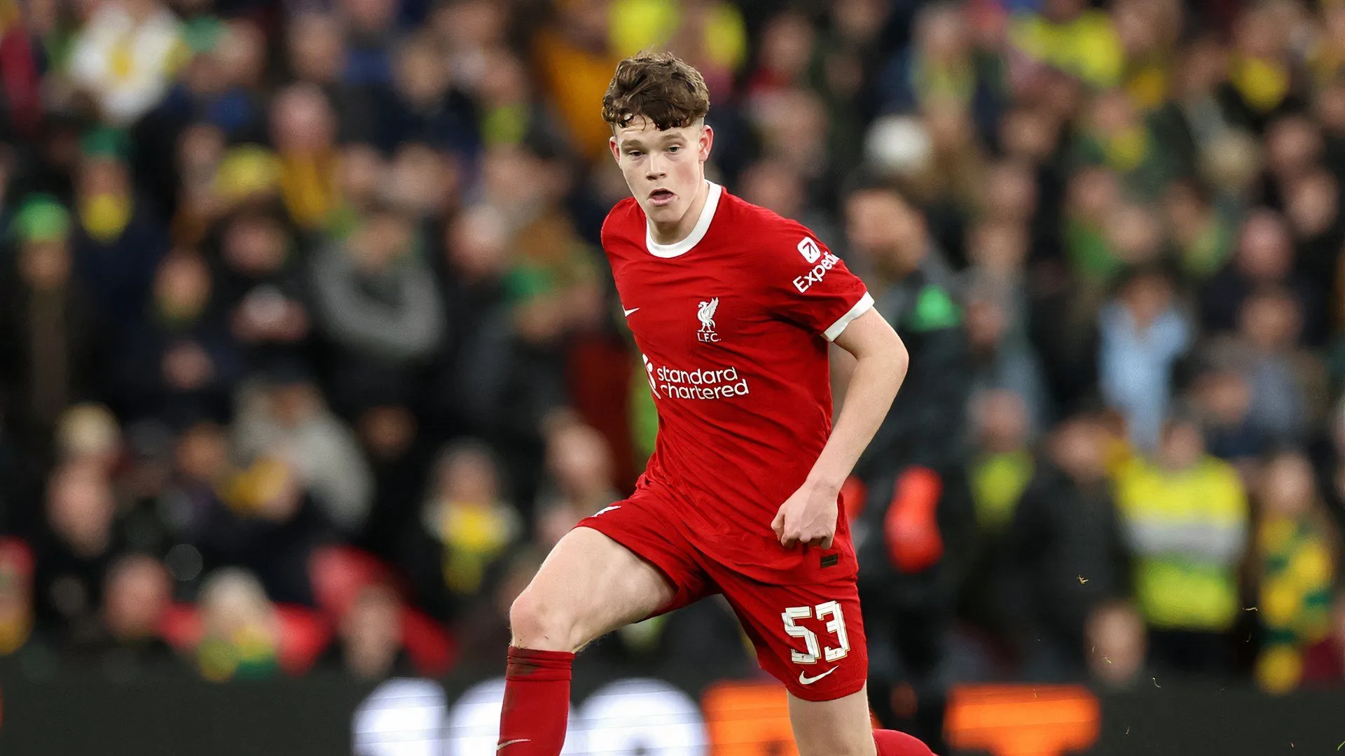 Tiền vệ trẻ James McConnell của Liverpool