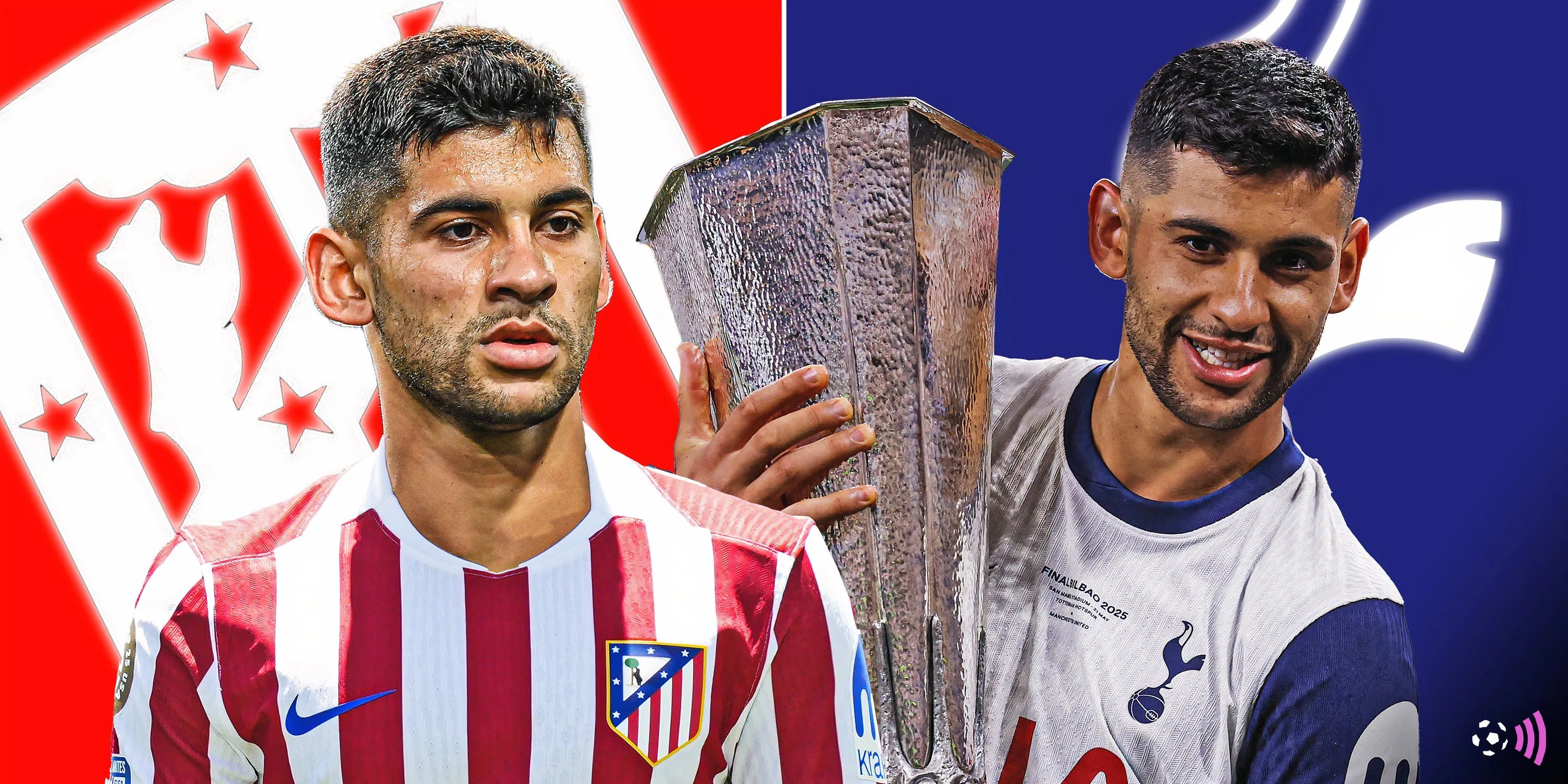 Trung vệ Cristian Romero của Tottenham trong màu áo đội bóng