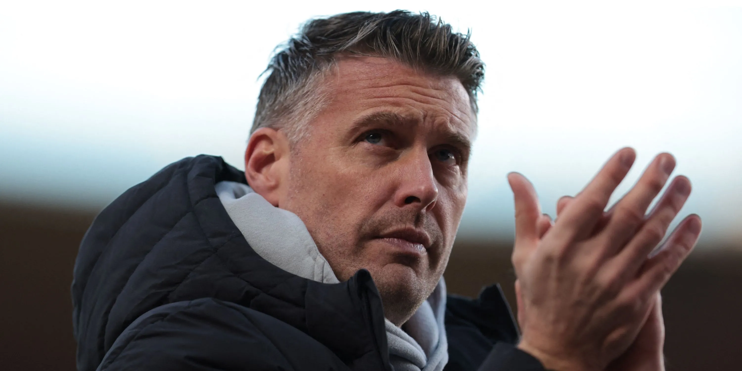 Rob Edwards, huấn luyện viên Middlesbrough, trong một cuộc phỏng vấn báo chí